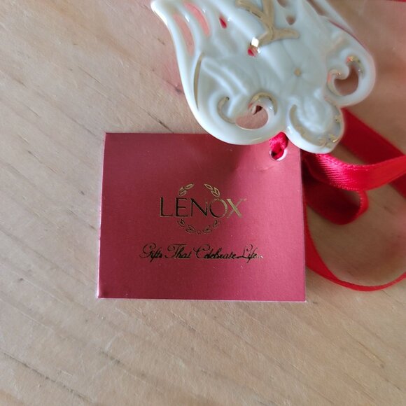 Lenox Angel Charm Pin/Pendant Gift/Hostess Idea - Handcrafted & Elegant - Picture 3 of 9